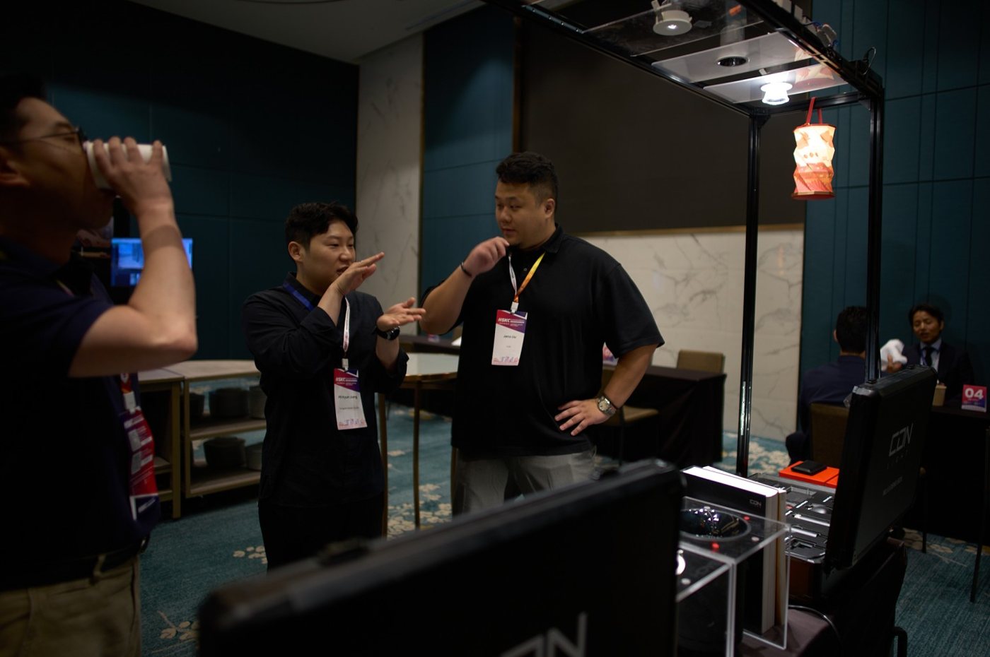 CDN Lighting booth conversation at HSKC2026 Seoul