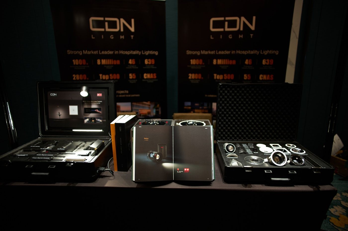 CDN Lighting product showcase at HSKC2026 Seoul