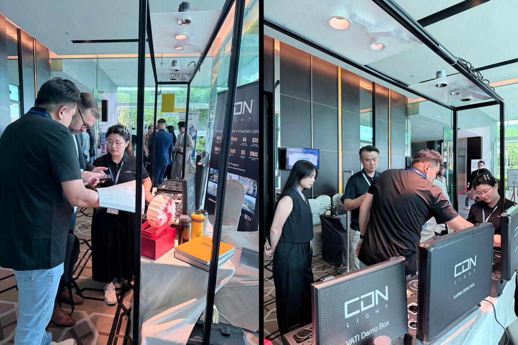 CDN Lighting booth at HMC2026