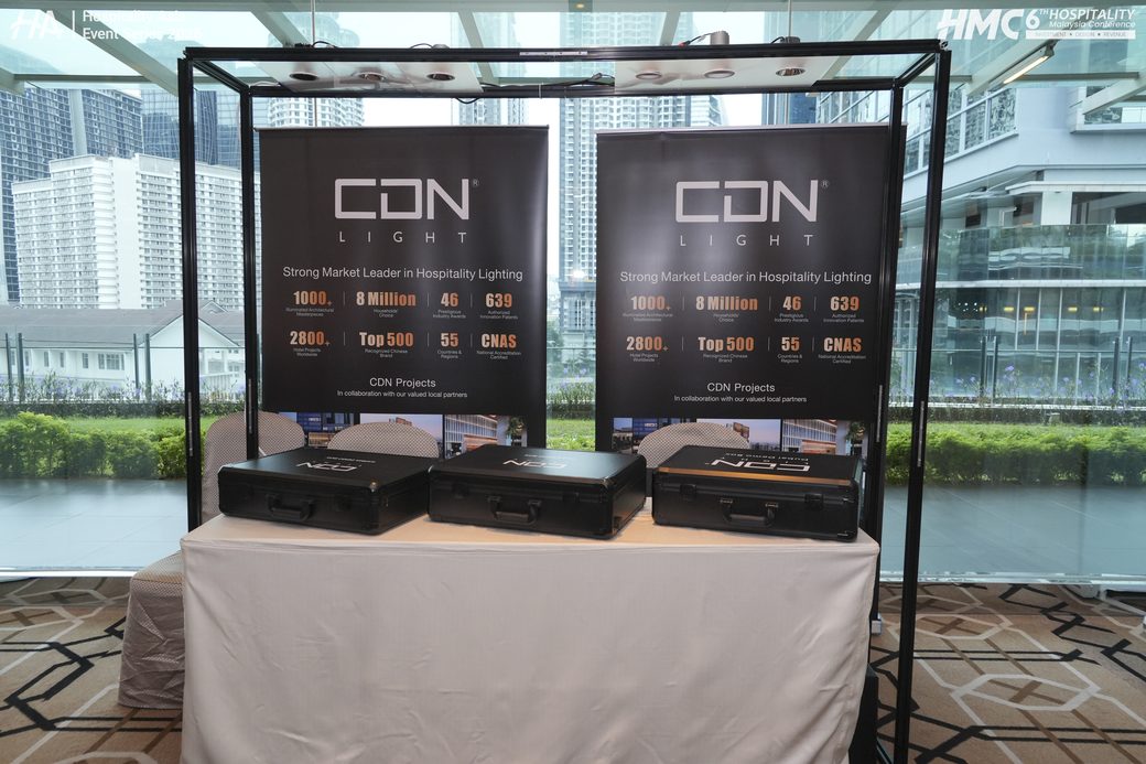 CDN Lighting display at HMC2026
